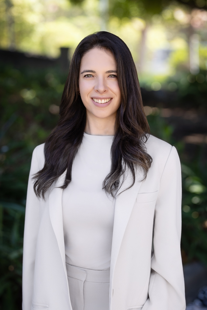 female executive headshot at balmoral beach